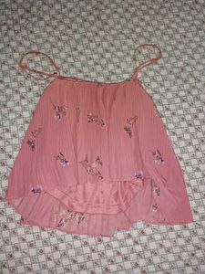 Floral Pink Tank Top