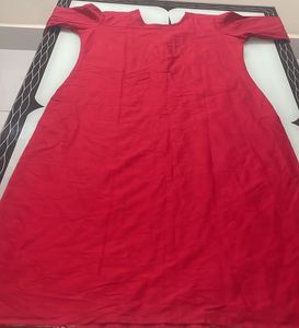 Red Kurthi Large Size XL
