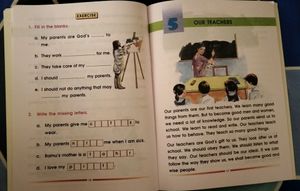 Moral Science Class 1 Textbook