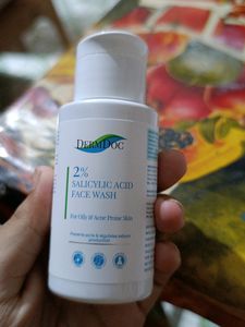 Dermdoc 2% Salicylic Acid Mini Face Wash And Sun Protection Gel Cream