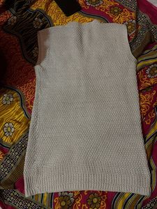 Sleeveless Knit Sweater Vest