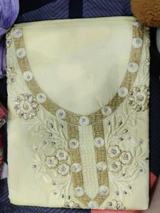 Embroidery Suit Material With Dupatta