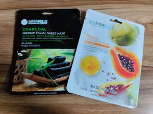 Mirabelle KOREAN Facial Sheet Mask Duo