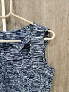 Studiofit Blue Space Dye Tank Top