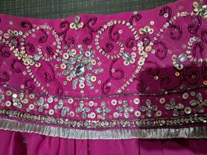 Frilled Lehenga Choli (3-4years)