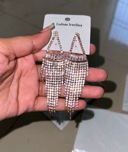 Sparkling Dangle Earrings