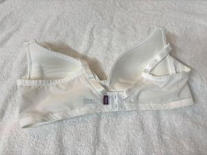 White Comfort Bra