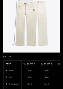 Zara Unused Jeans