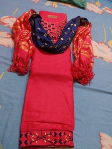 Elegant Embroidered Salwar Kameez Suit