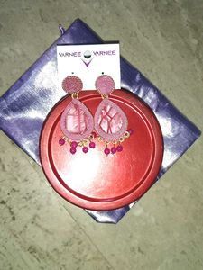 Varnee Pink Drop Earrings