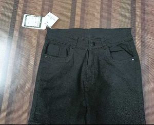 Black 6 Pocket Cargo Jeans
