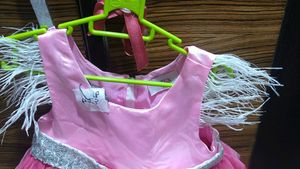 Pink Frill Dress
