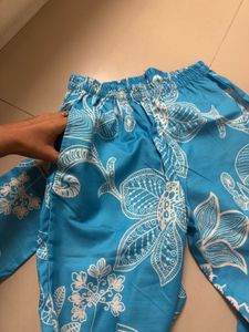 Tie  Die Floral Print Coord Set