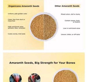 1 Kg Pure Organic Rajgira Seeds Amaranth