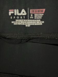 Fila Black Leggings