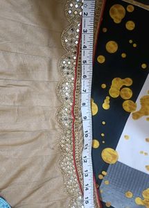 Golden  Red Lehanga For Festive N Wedding Season