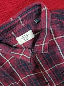 Jack &amp; Jones Men’s Checked Shirt – Size XL