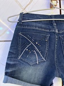 Denim Stone Shorts
