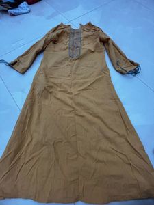 Elegant Mustard Kurta