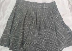 Plaid Mini Skirt