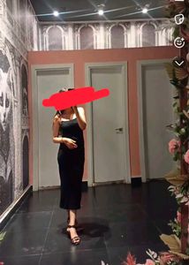 Zara Black Bodycon Dress