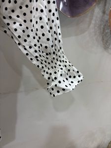 Polka Dot Bodysuit Top