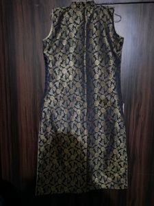 Partywear Kurta Skirt And Dupatta Set