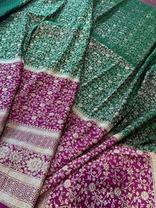 SOLD Pure Silk Brocade Banarasi