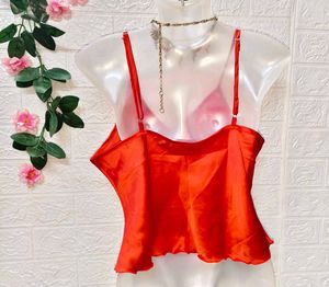 Size S/M 🎁Buy 2 Get 1 Free 🎁Red Cami Top