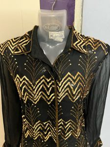 Embroidery Work &amp; Full Sequence One Piece