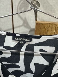 Abstract Print Mini Dress