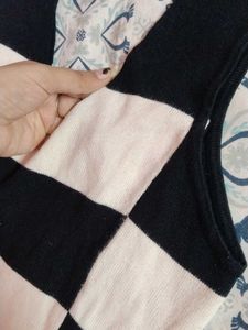 Black And White Bodycon Dress