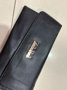 Zara Black Wallet