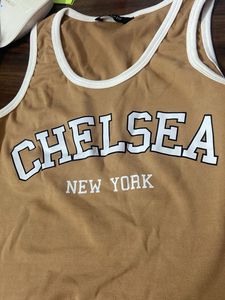 Chelsea New York Tank Top 🏙️🤎 Crop