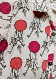 Front Open Dress For Girl