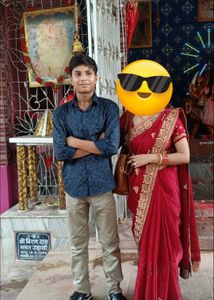 Elegant Jimmy Choo Red Saree