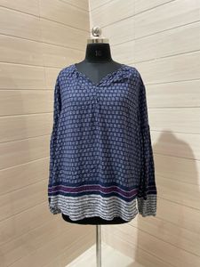 GAP Print Blouse Top
