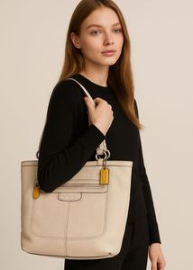 Coach Leather Handbag