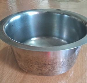 Steel Box  with Lid and cooking vessel (combo)