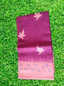 Elegant Maroon Banarasi Silk Saree