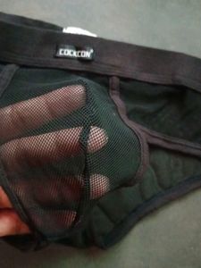 Black Mesh Briefs COCKCON