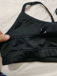 Adidas Black Sports Bra
