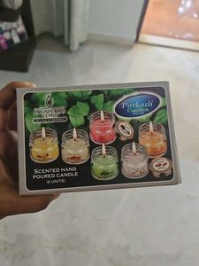 Scented Hand-Poured Candles (6 Units)