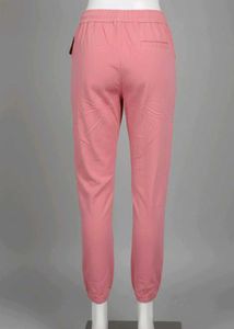 Cute Pink Heart Patch Joggers 💕