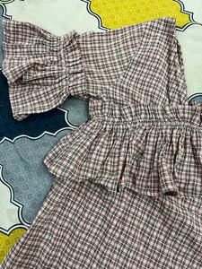 designer light pink top