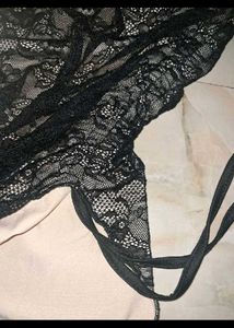 Black Lace Tube Top
