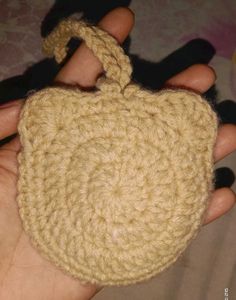 Crochet Bear Airpod holder