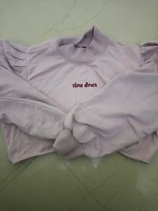 Girls Crop Top With Full Sleeves