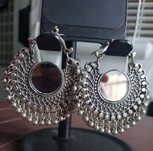 Balck Metal Combo Chandbali Set