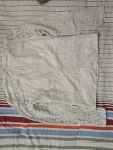 White Lace Top